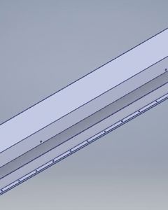 Side downgate double K100/1m M&M